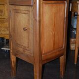 Buffet 1 porte 1 tiroir bois massif