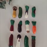 Set of 12 knife holders Vegetable Slip