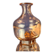 Small old vase in transparent Old Rose glass - early 20th century