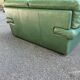 Roche Bobois living room green leather made in Italy