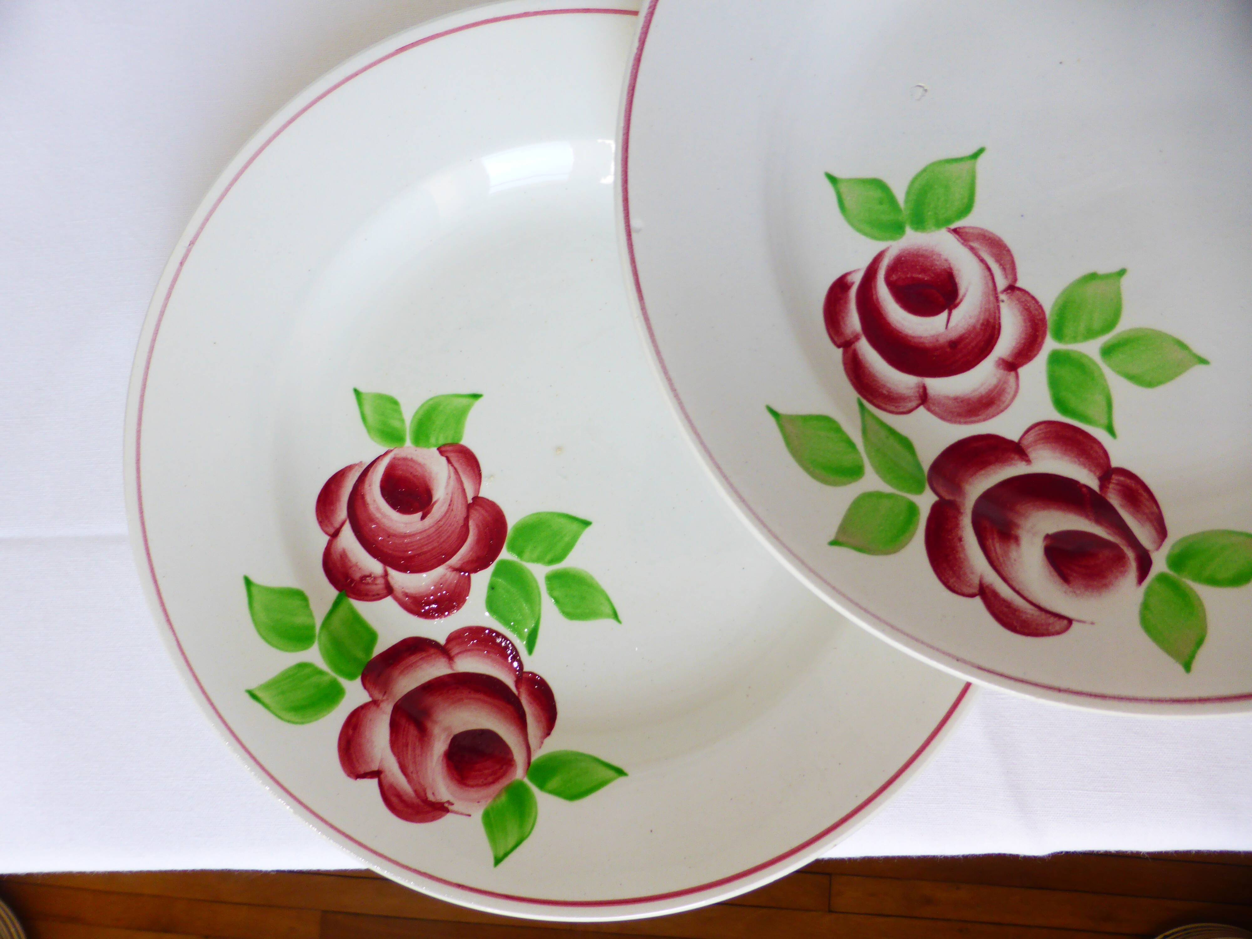 4 flat plates model Rose Mai