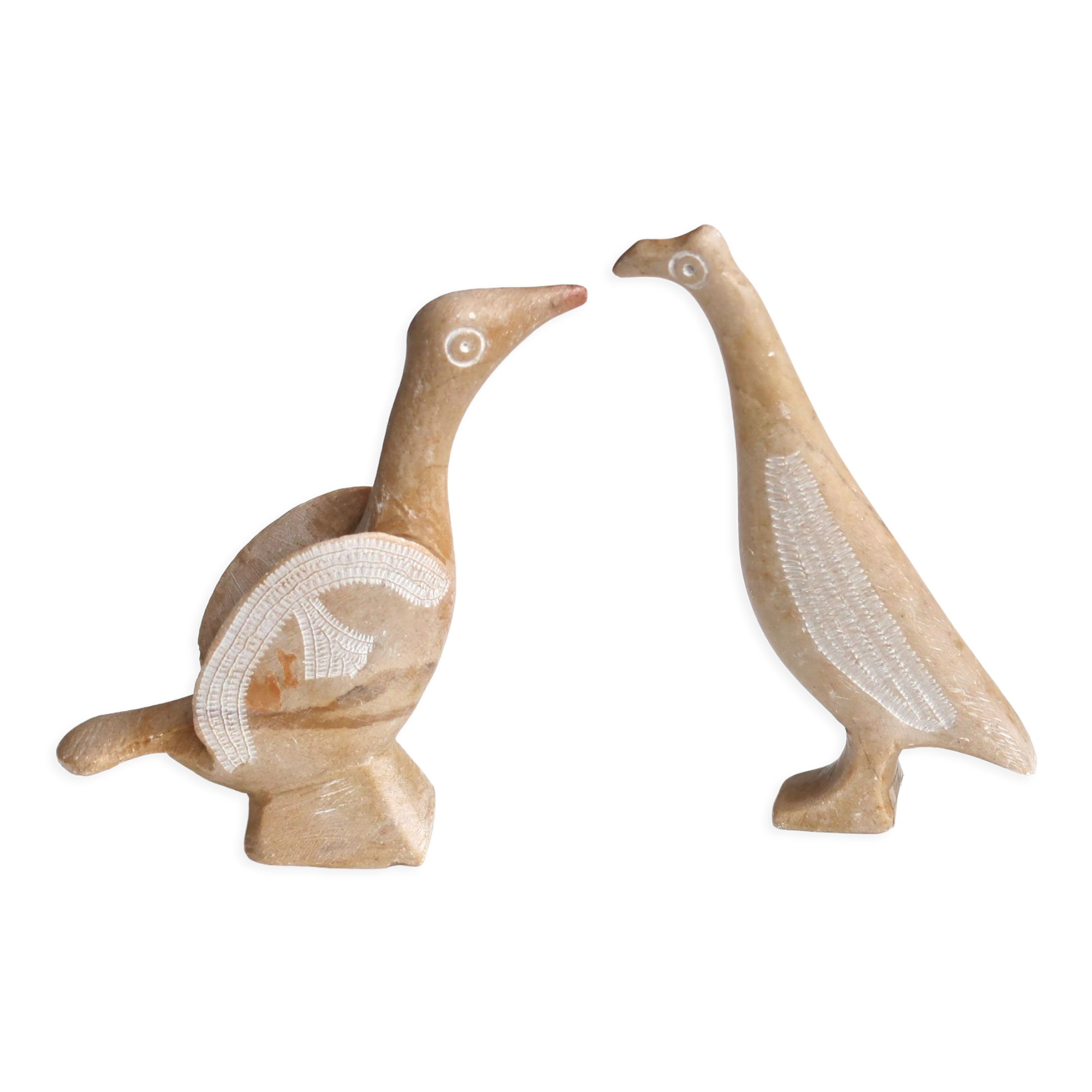 Moroccan beige birds, 70s