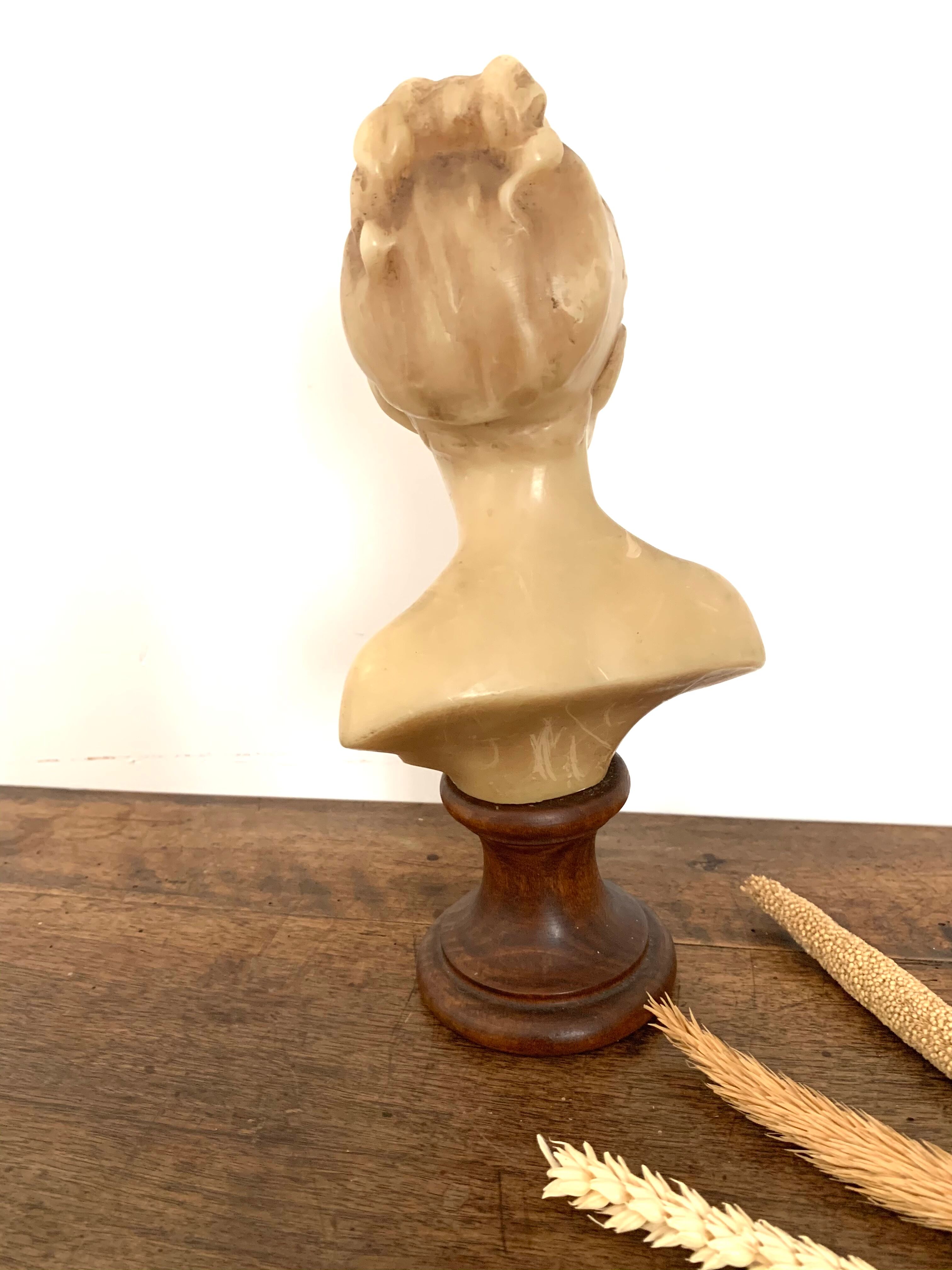 Wax bust