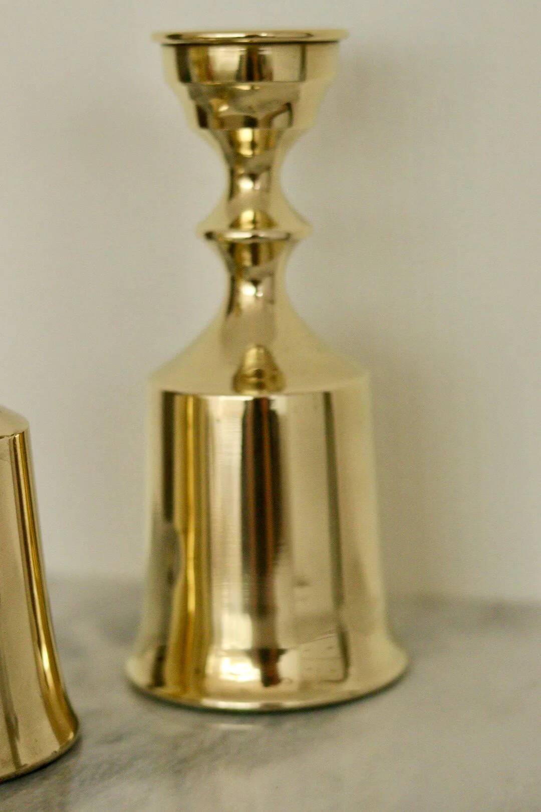 Dansk Copenhagen brass candle holders