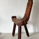 Vintage Spanish Tripod Chair