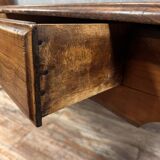 Large Louis Philippe period table or desk in solid wood circa 1830