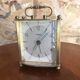 Old pendulum officer bayard brass background white + handle vintage decoration