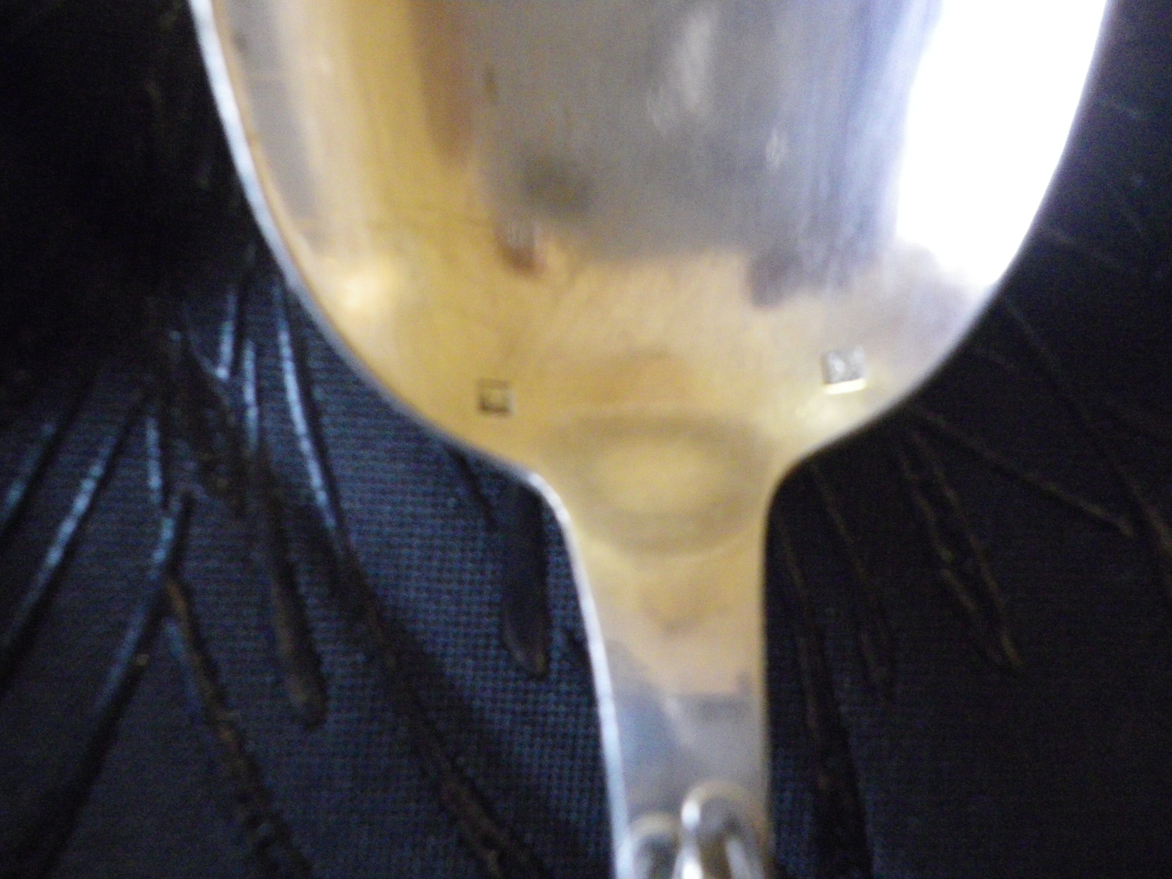 5 tablespoons in silver, 2 punches, fine decorations in relief