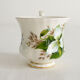 Tea cup Royal Albert English porcelain "Trillium"