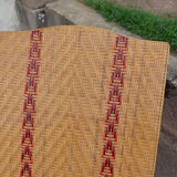 Wicker chaise longue