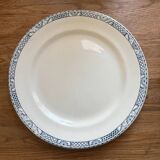 Antique earthenware serving dishes from Salins - Terre de fer