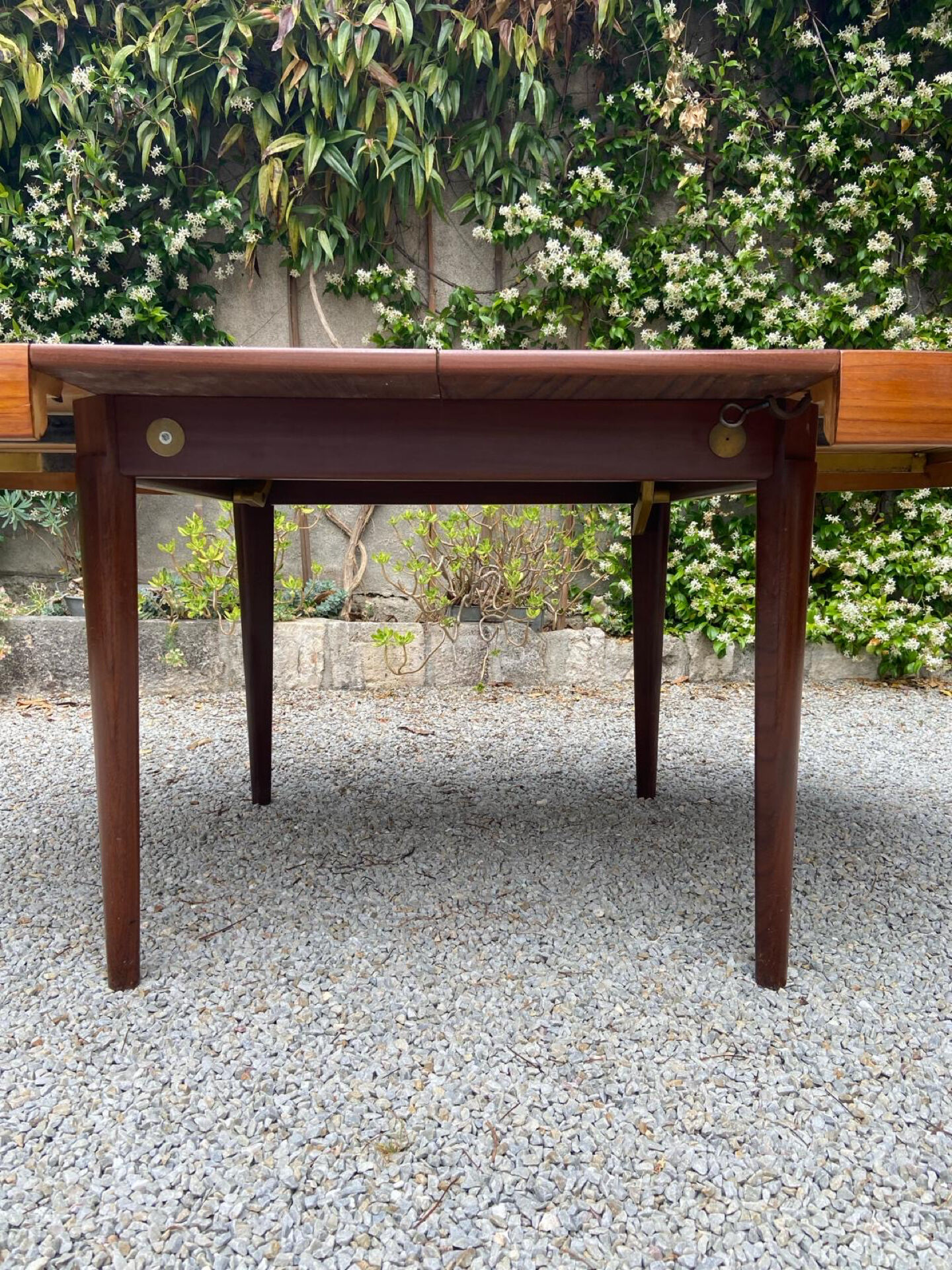 Scandinavian teak extension table from the 1960s.