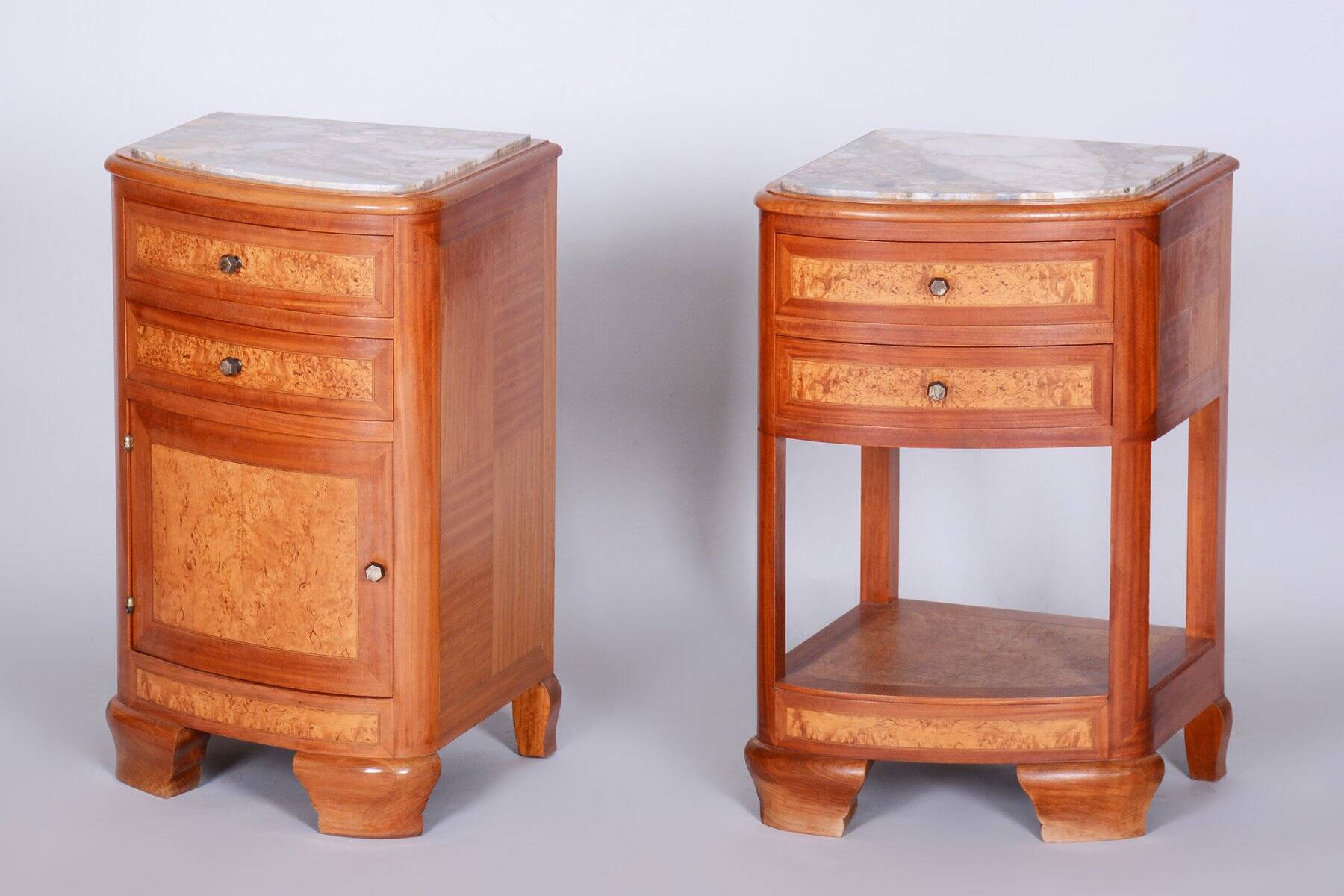 Art Deco Bedroom Suite from Louis Majorelle, Fance, 1930s, Set of 8
