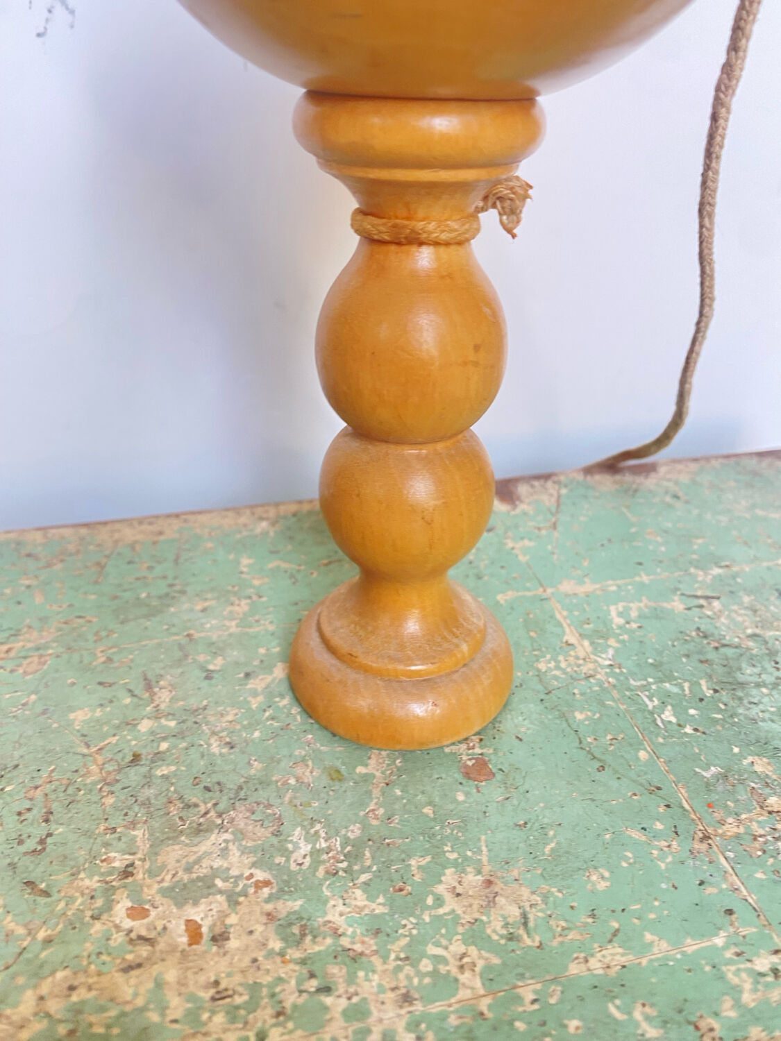 Antique cup-and-ball toy