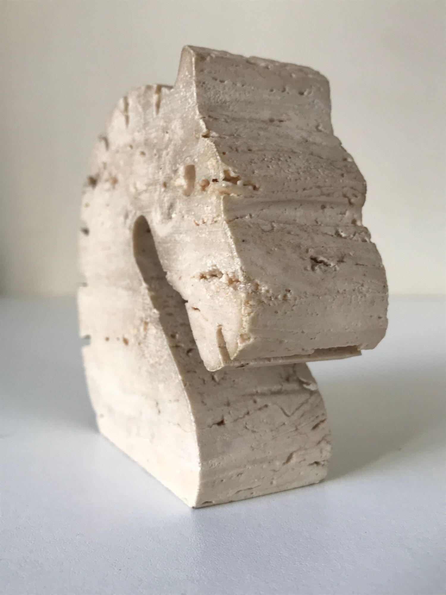 Travertine horse design fratelli Manelli vintage 70s