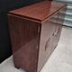 Art Deco buffet by Saddier & Fils in solid rosewood and veneer.