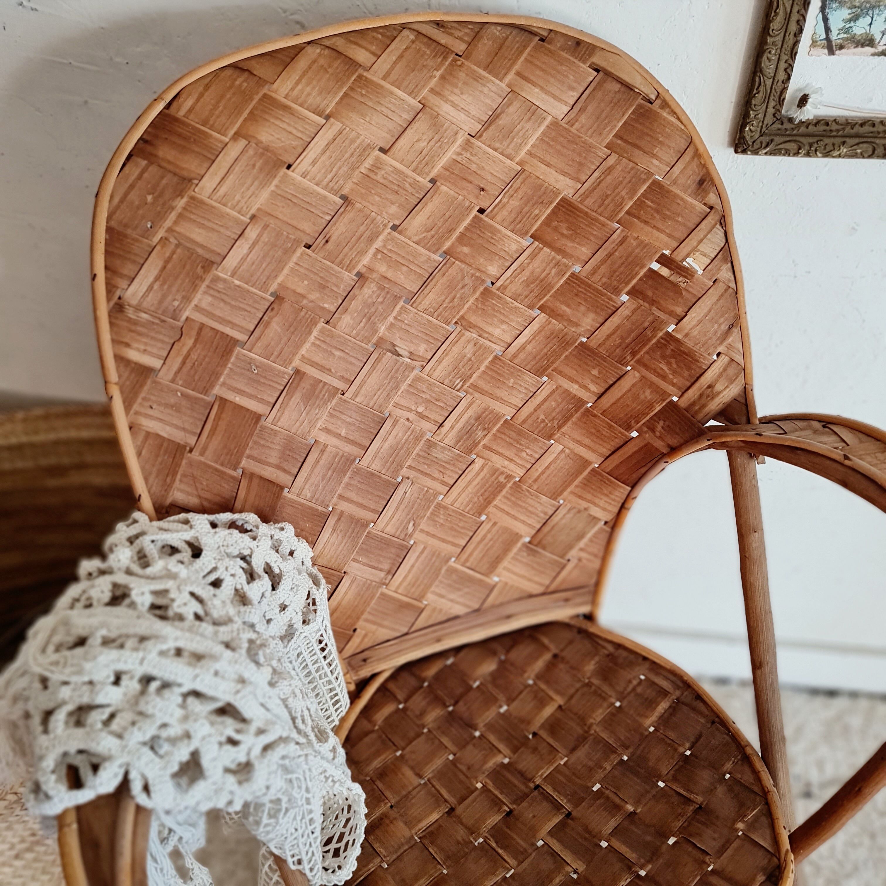 Fauteuil en bambou et bananier