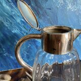 Antique pitcher with ice cooler tube