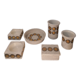 Bitossi Golden Ceramic Lot 1960