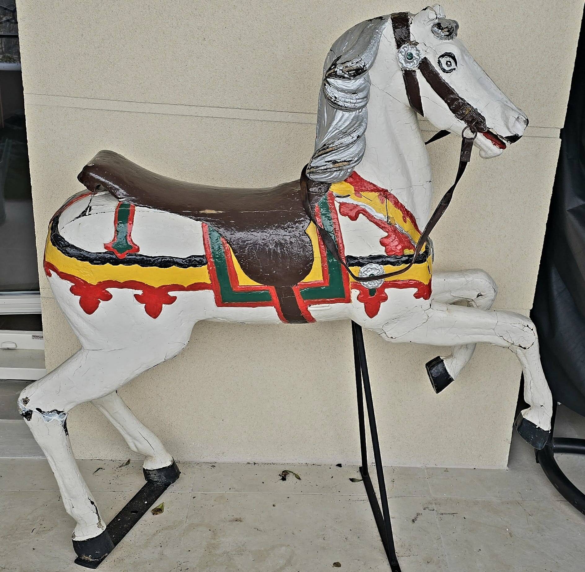Authentic Carousel Horse (Fairground Art 1940-1950)