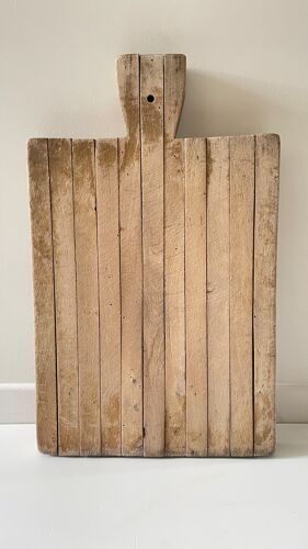 Planche à découper xl en bois vintage