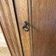 Antique solid oak confiturer
