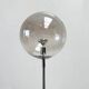 XL glass shade floor lamp