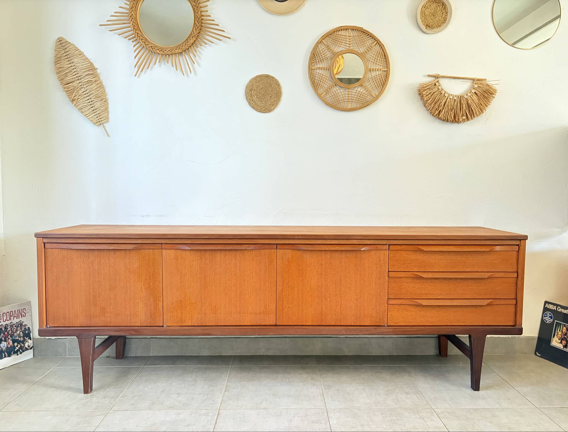 Vintage teak sideboard