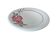Antique fruit bowl on a pedestal in Sarreguemines earthenware.