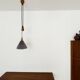 Oak Pendant Lamp with Counterweight by Uno and Östen Kristiansson