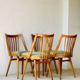Chaises de salle à manger par Antonin Šuman pour TON, 1960'