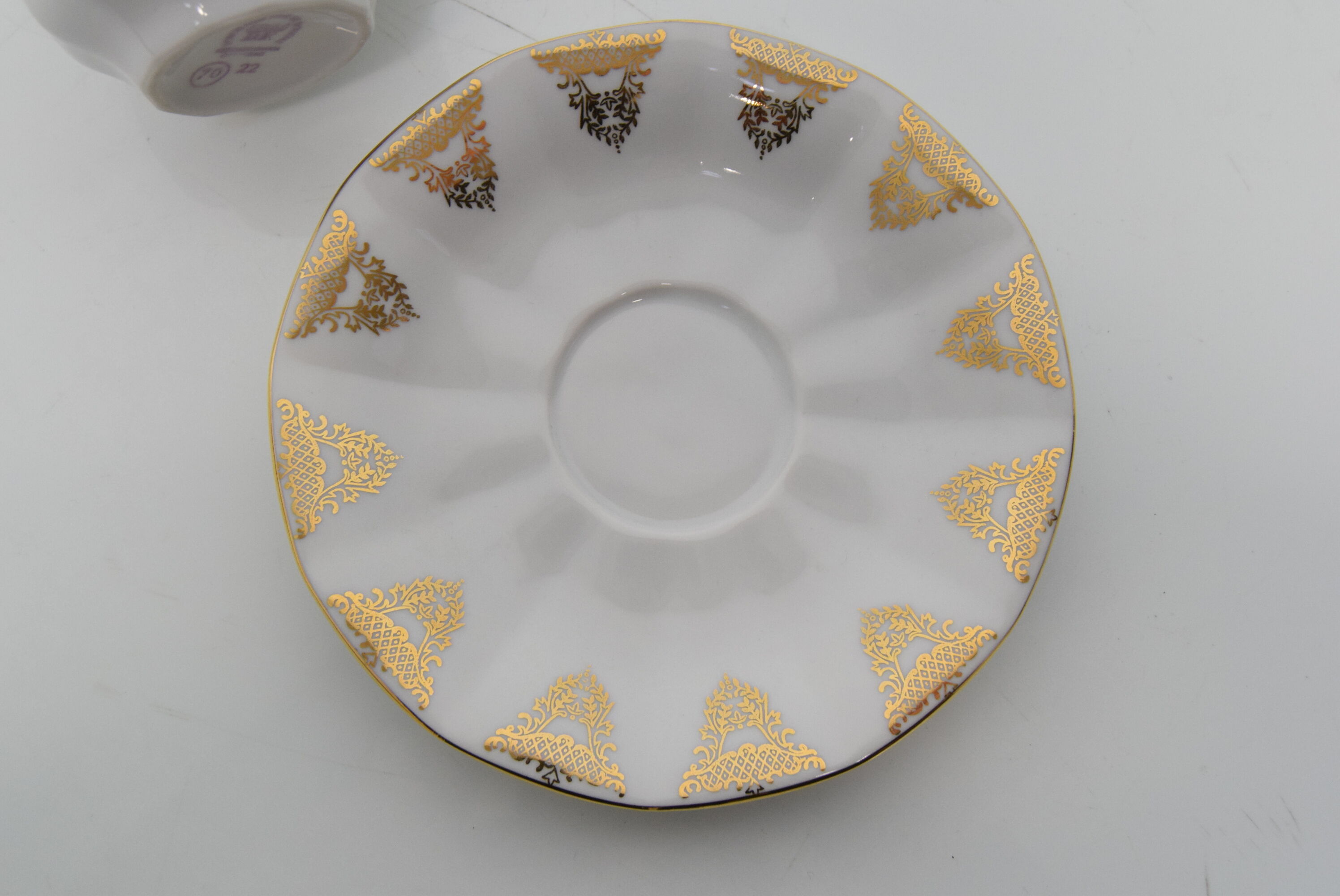 Set Porcelain for tea or coffee,Carlsbad porcealin by company Epiag D.F.,Circa 1960'S.