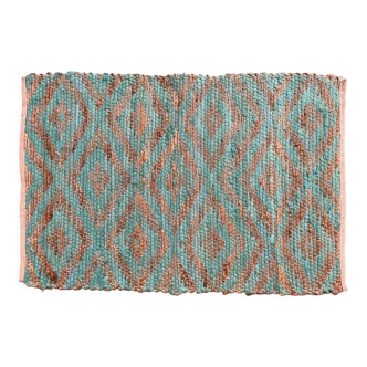 2 x 3 ft - hemp\cotton handwoven door mat