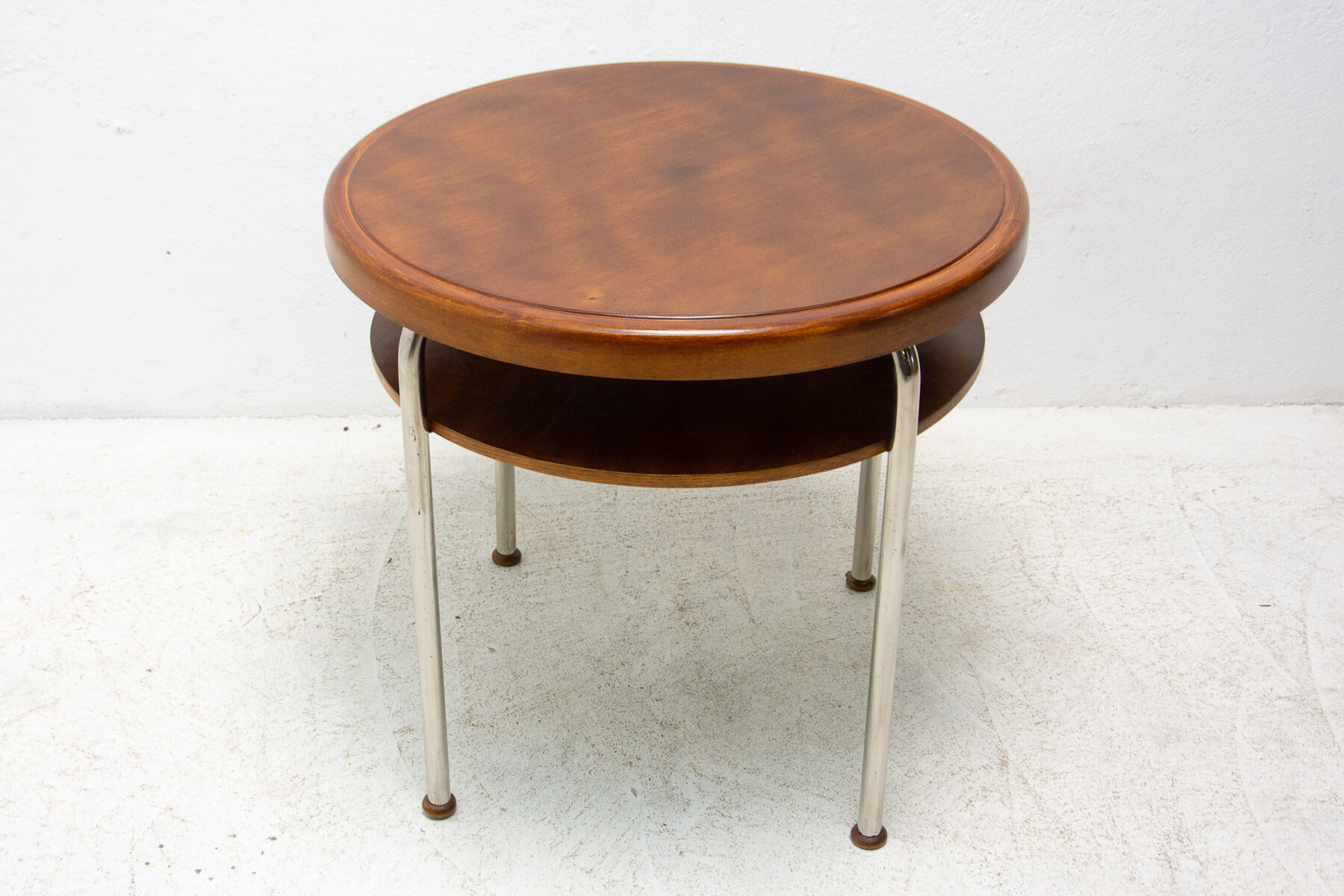 Fully restored Bauhaus coffee table by Robert Slezák, 1930s