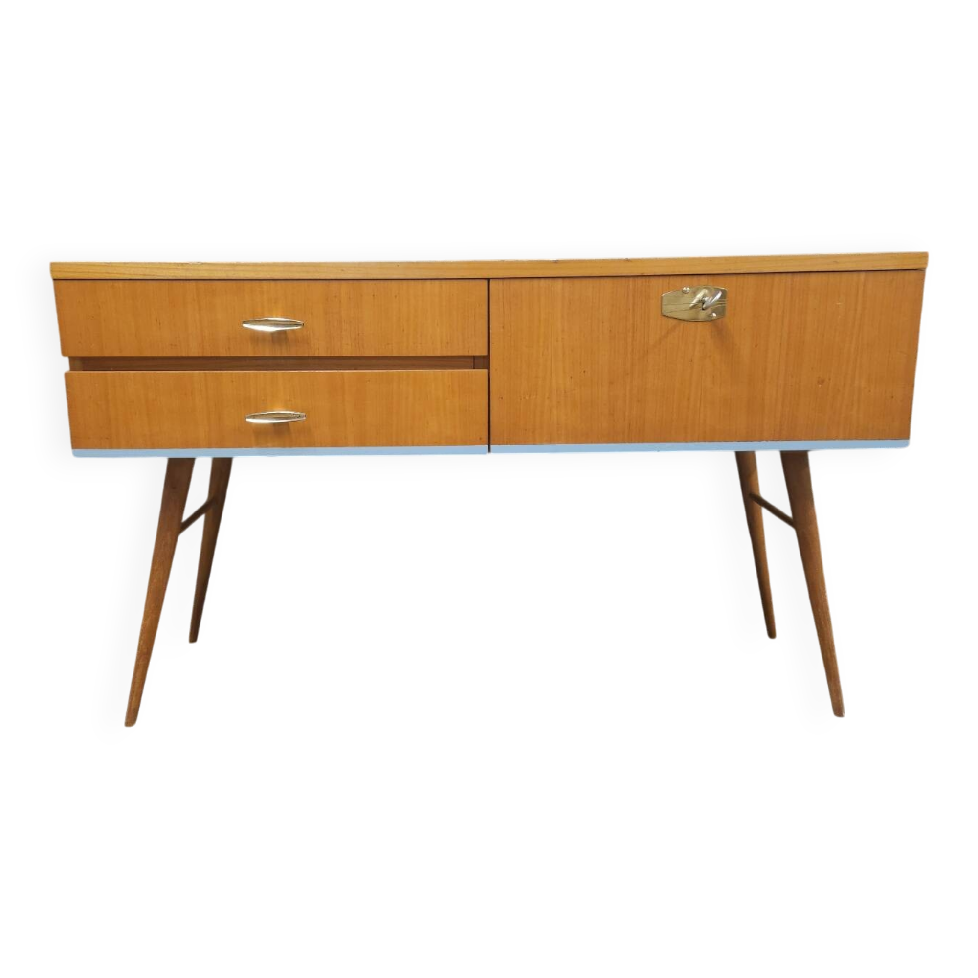 Small vintage Scandinavian furniture from the 1970s.