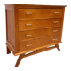 Vintage chest of drawers with tapered legs