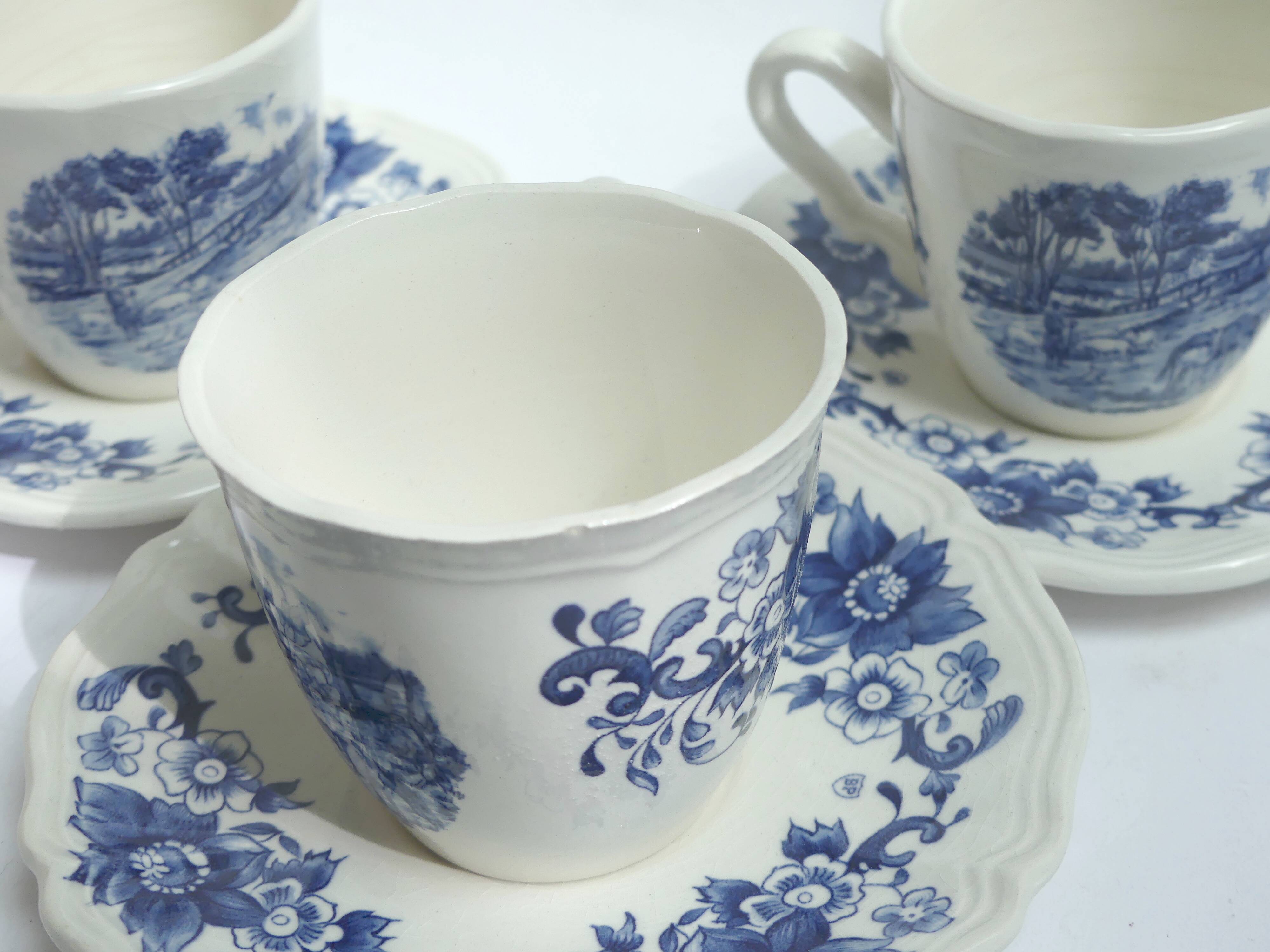 Tasses à café Sarreguemines