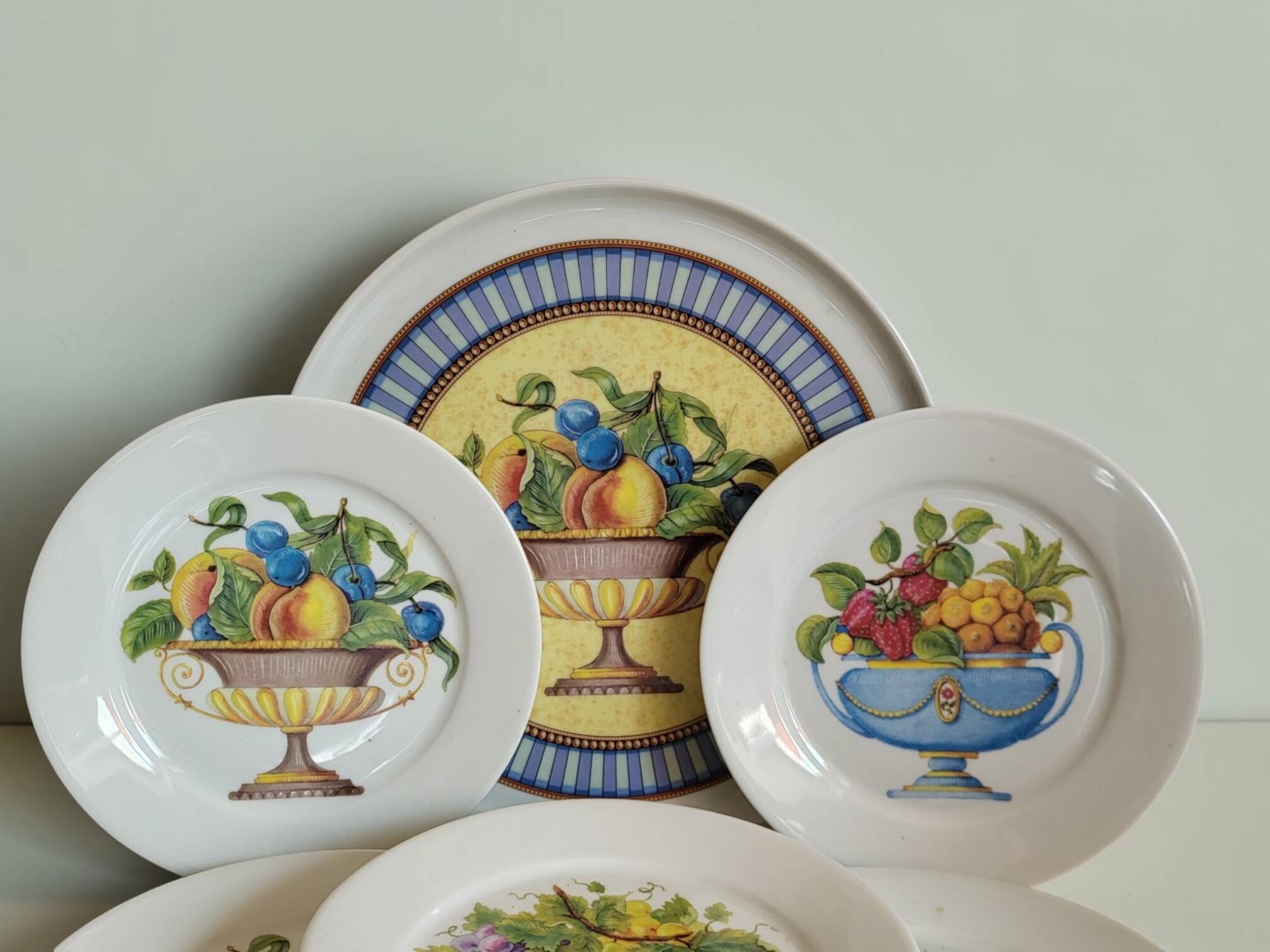 Pie service, dish & plates, Limoges