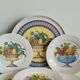 Pie service, dish & plates, Limoges