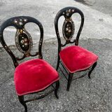 Pair of Napoleon III chairs