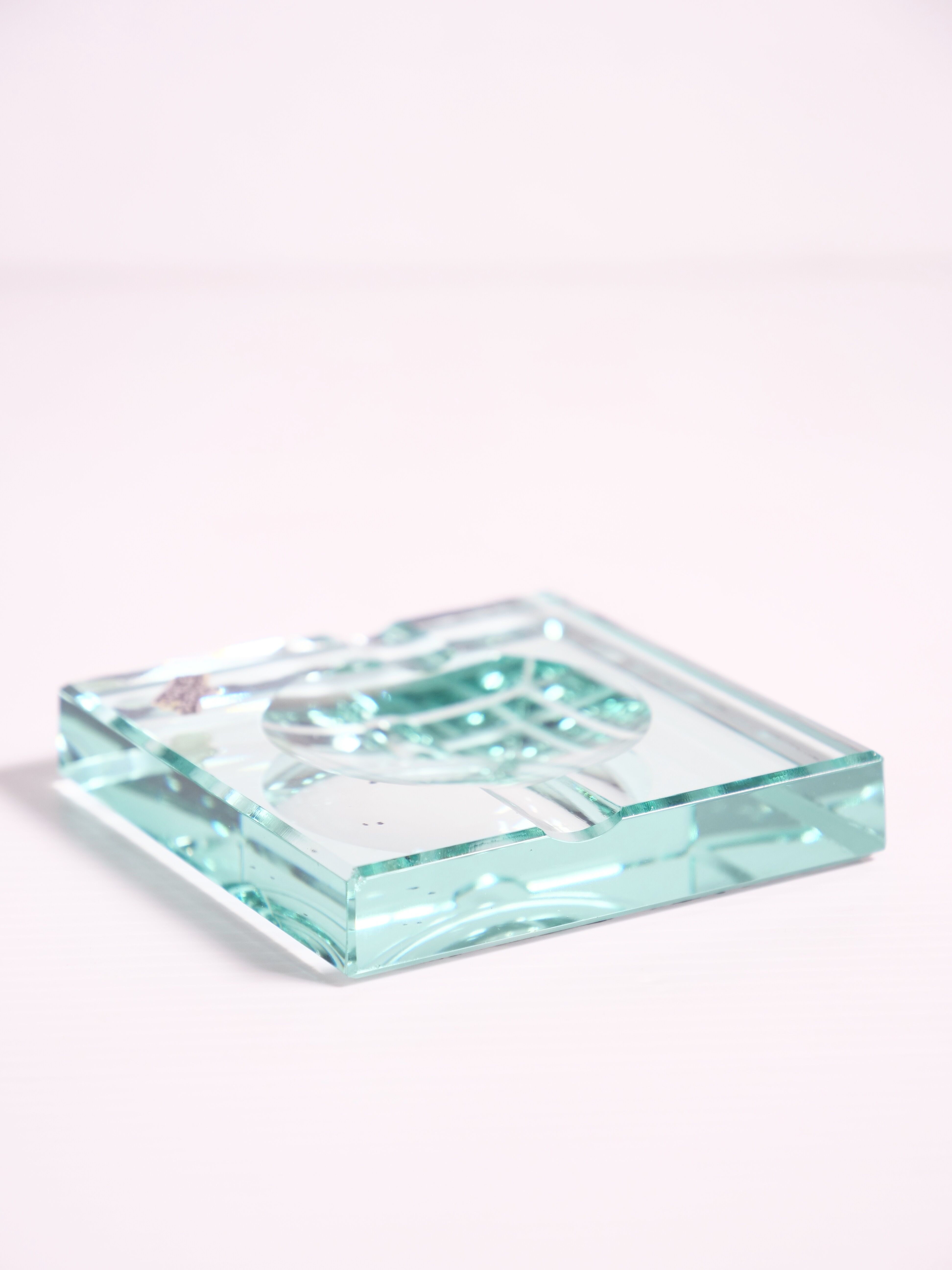 Ashtray art deco mirror by Jean Luce