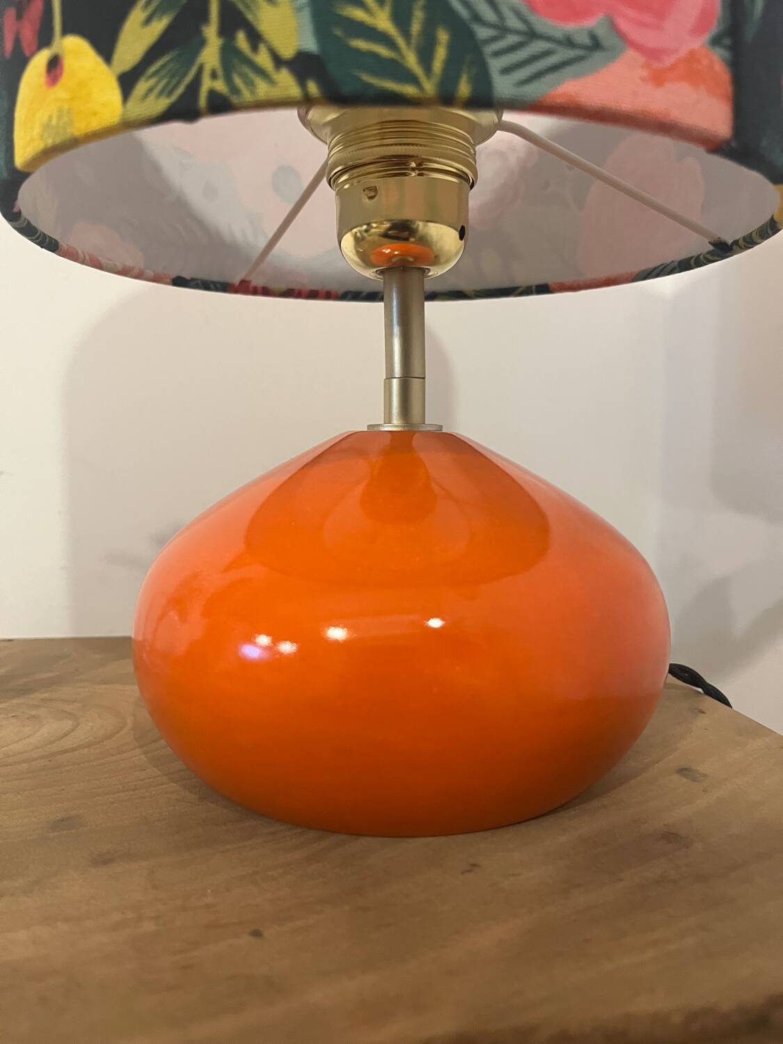 Restored vintage lamp