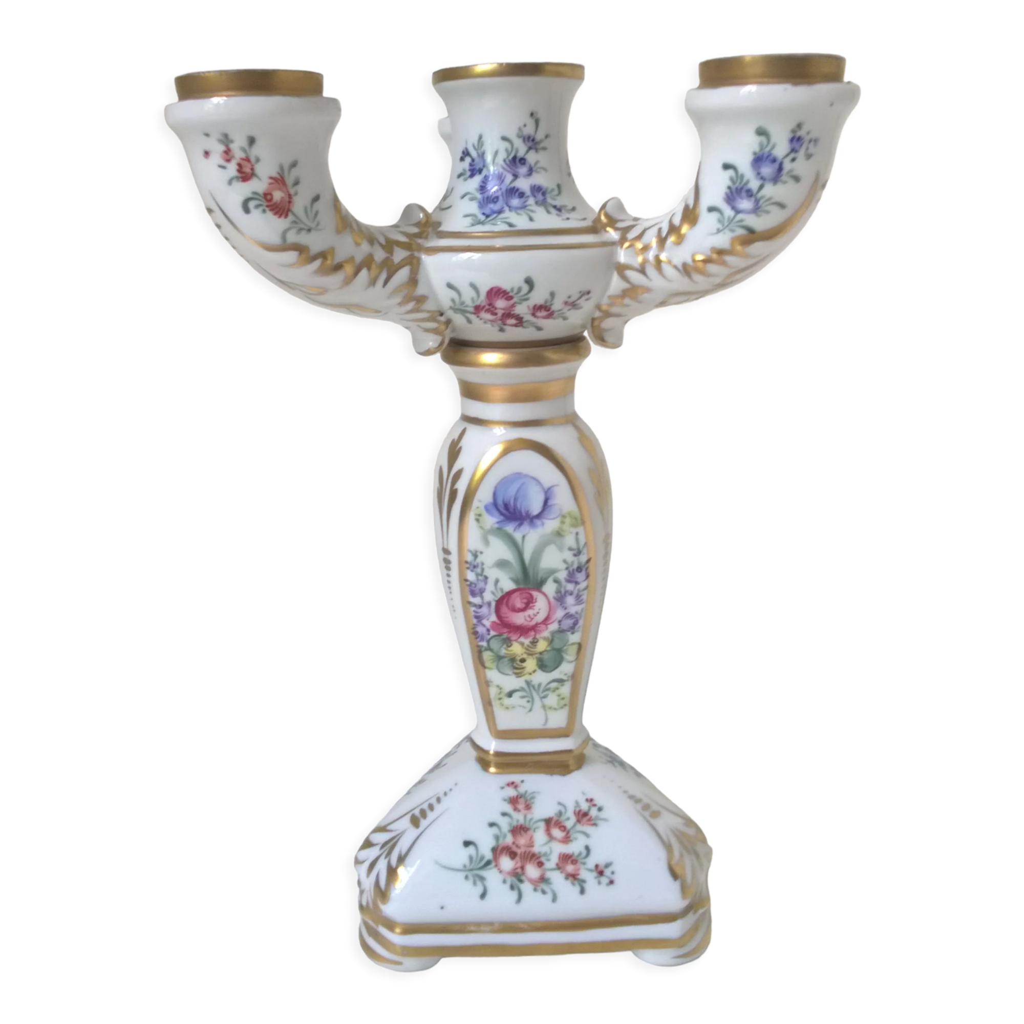 Old Paris porcelain chandelier