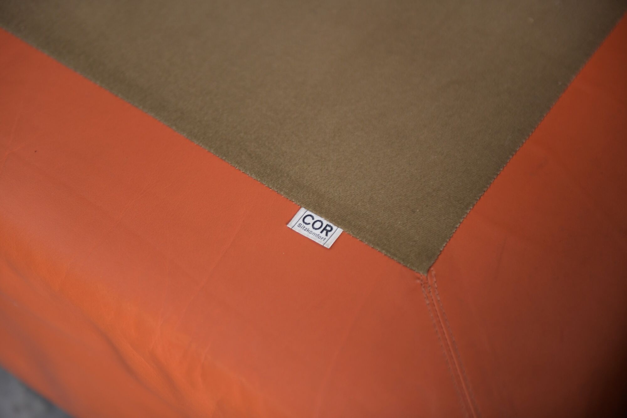 Modular leather sofa- COR Germany