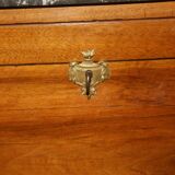 Louis XVI period light mahogany secretary