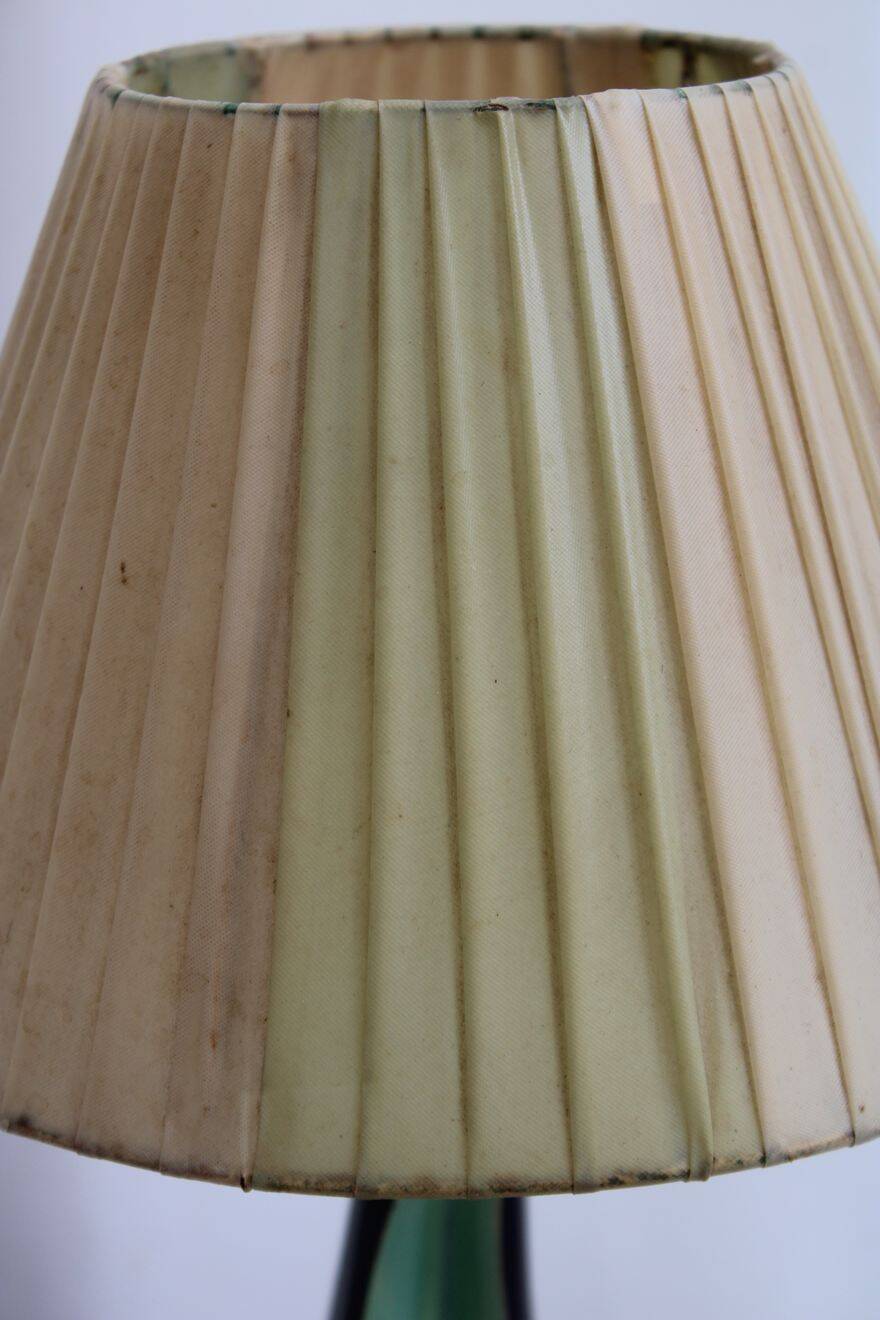 Ancienne lampe en céramique