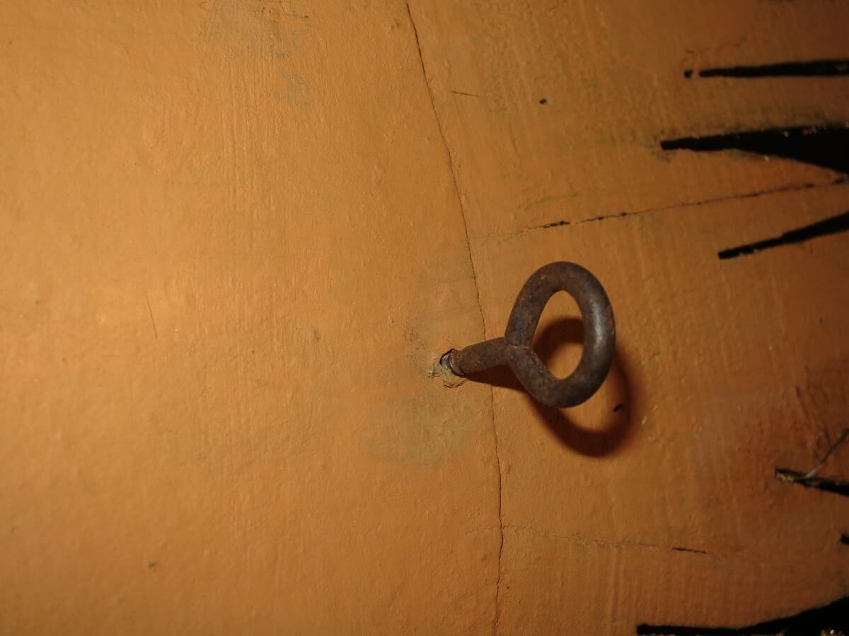 Large curved Sun 78cm mirror