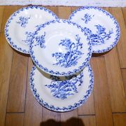 4 deep plates Gien Chardons 260359