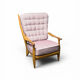 "Edouard" armchair in oak by Guillerme & Chambron for Your Home