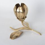 Cendrier fleur en laiton